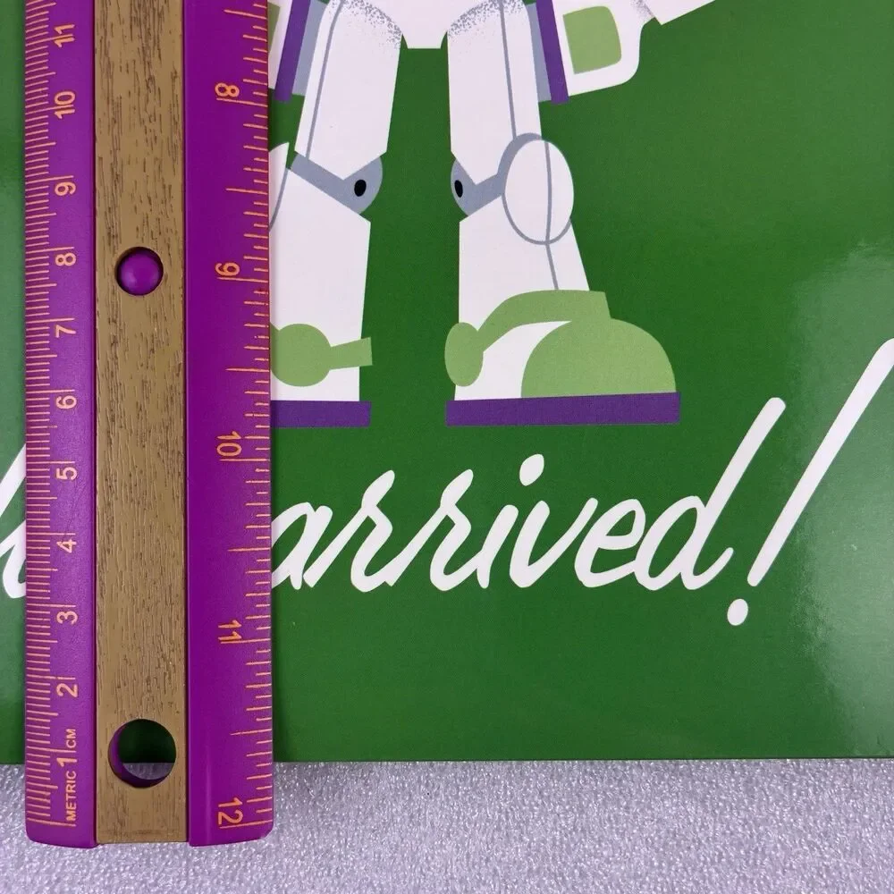 NEW Toy Story 4 Buzz 3 Ring Glossy School Notebook 2 Pocket Folder w/ Stickers